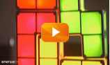 Blickfang: Tetris-Lichtskulptur